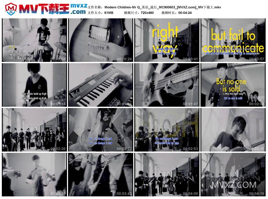 Modern Children-Mr Q_英语_流行_MC900603